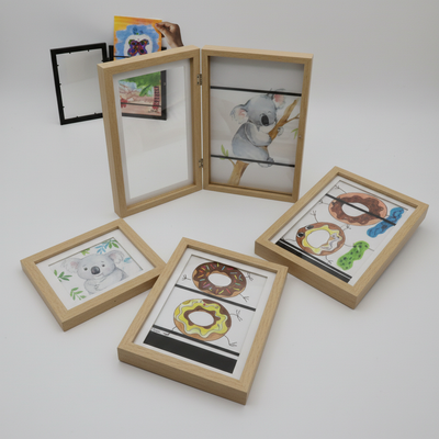 Holzrahmen mit Quick-Swap