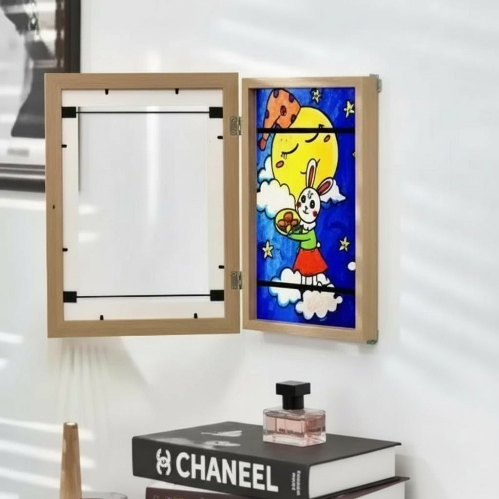 Holzrahmen mit Quick-Swap